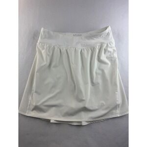 SPANX XL White Athletic‎ Skirt Women's Activewear Golf Tennis Skort